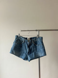 Beaded Denim Shorts