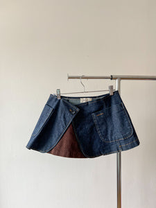 Dark Wash Mini Skirt