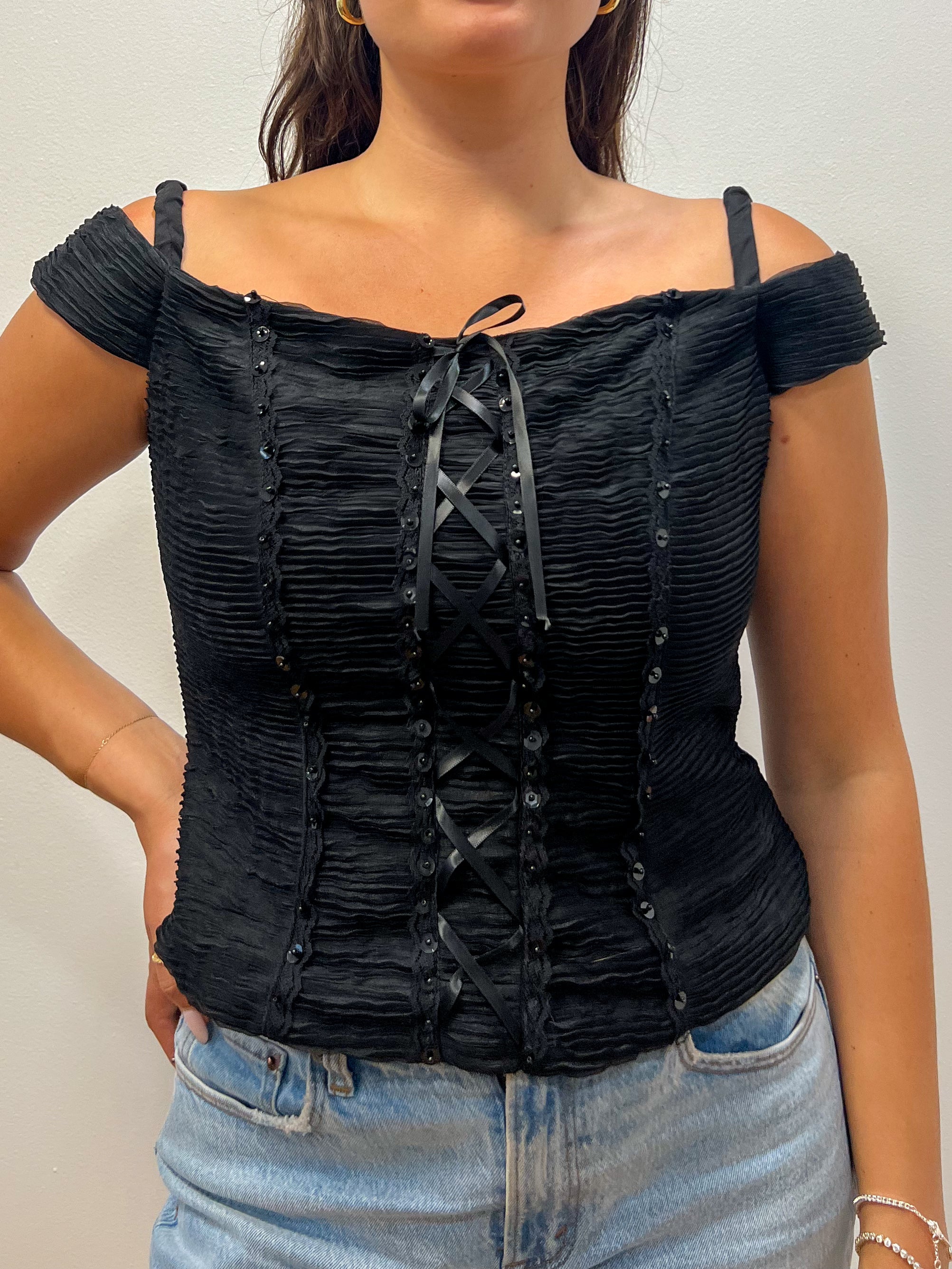 Black Corset Top
