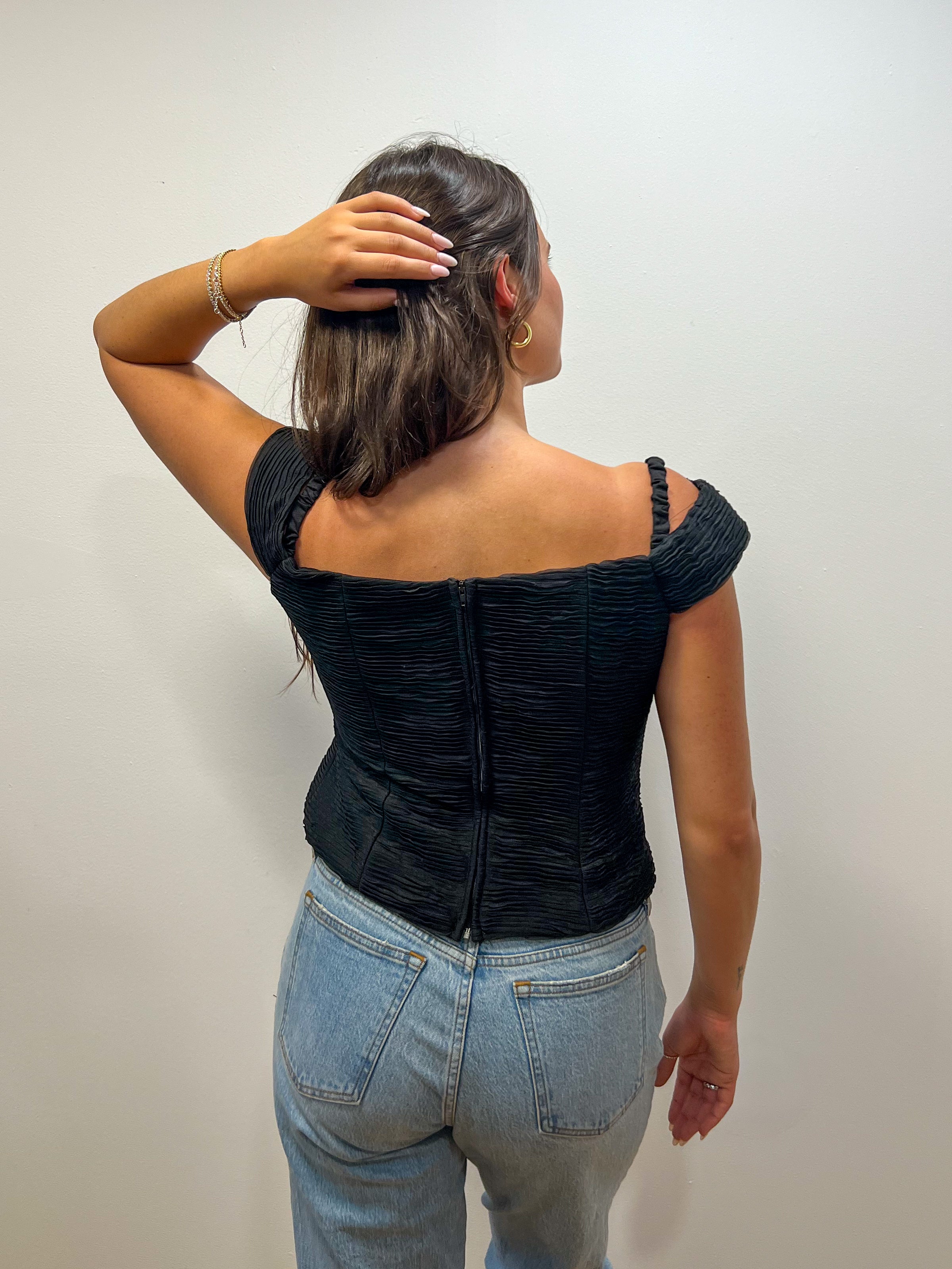 Black Corset Top