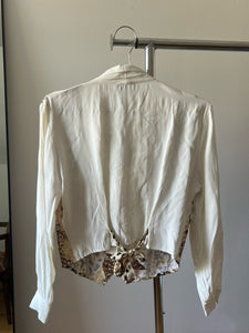 Marilyn B Animal Print Top