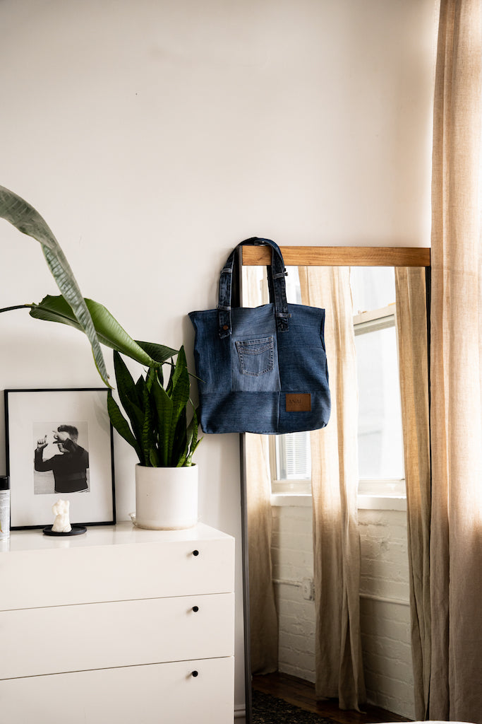 Mina Tote - Denim