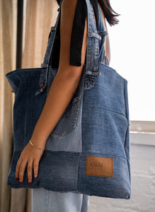 Mina Tote - Denim